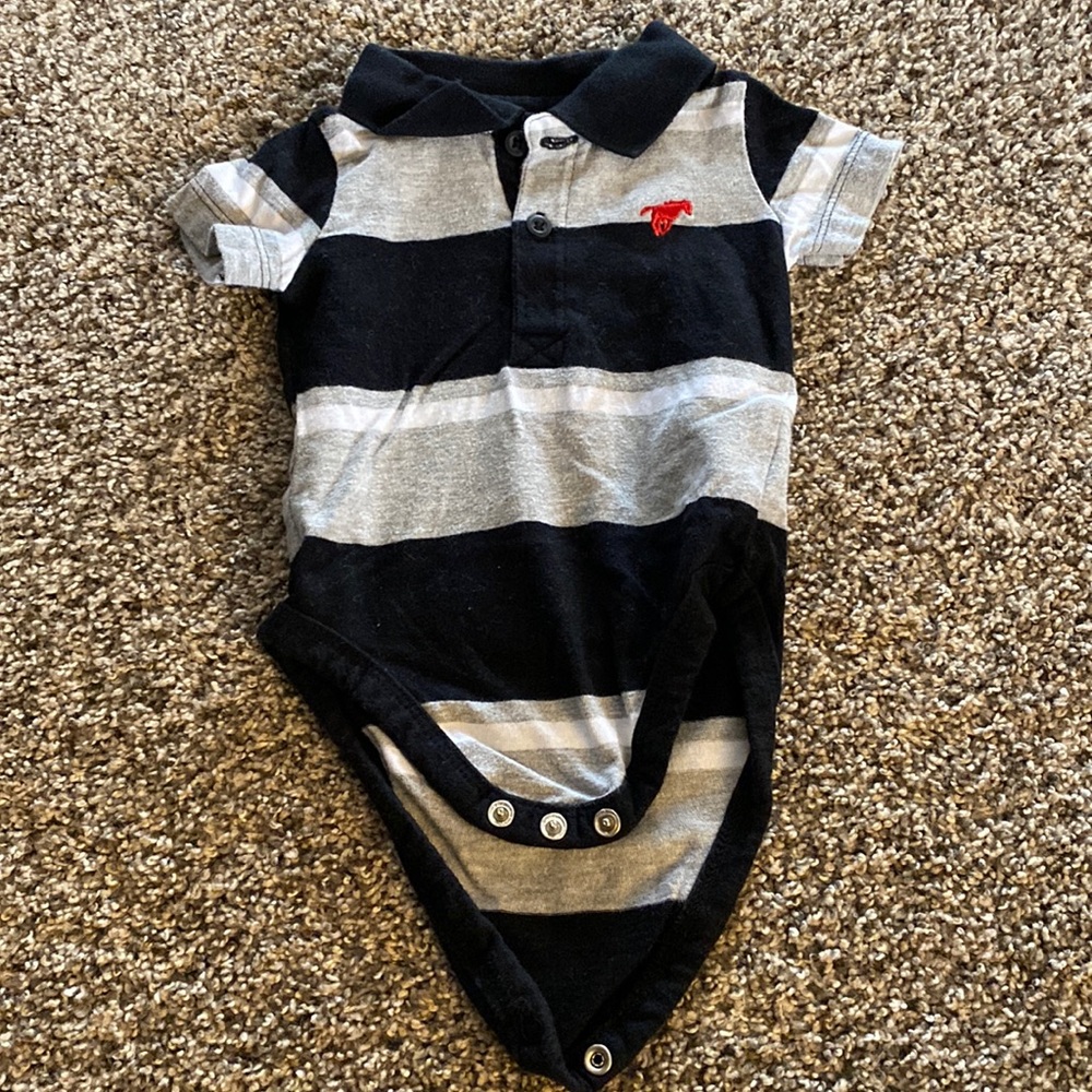Wrangler Polo Style Onesie
